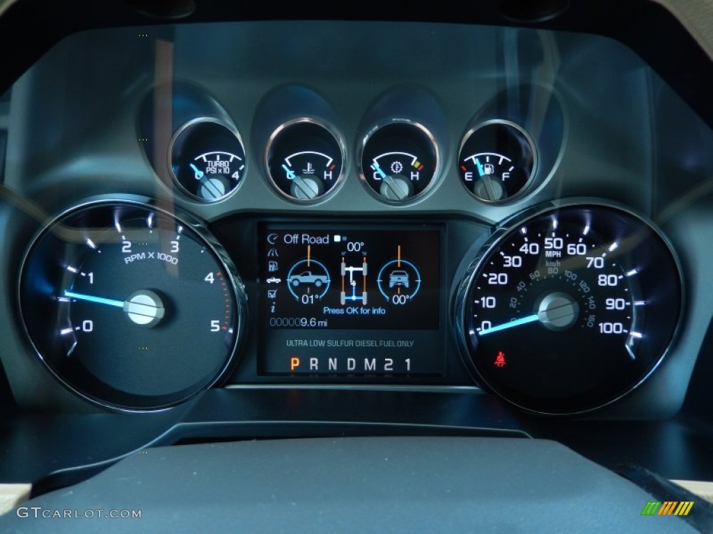 2014 Ford F450 Super Duty Lariat Crew Cab 4x4 Dually Gauges Photos