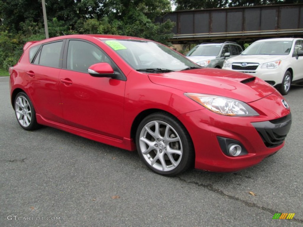 2012 MAZDA3 MAZDASPEED3 - Velocity Red Mica / MAZDASPEED Black/Red photo #4