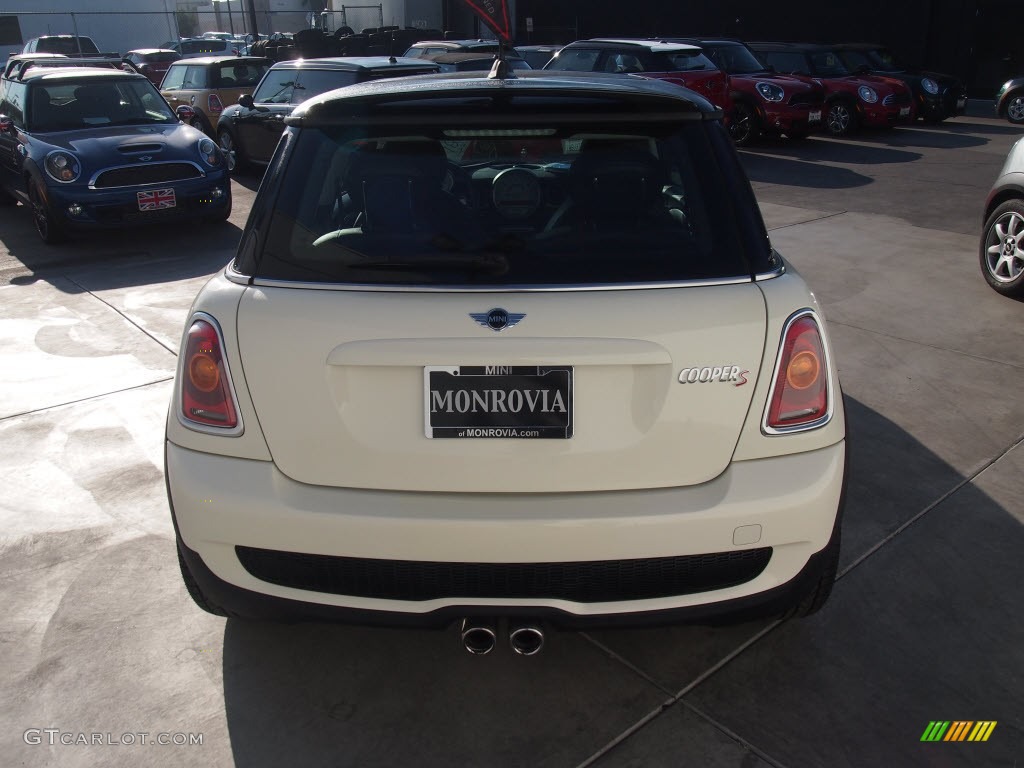2010 Cooper S Hardtop - Pepper White / Grey/Carbon Black photo #8