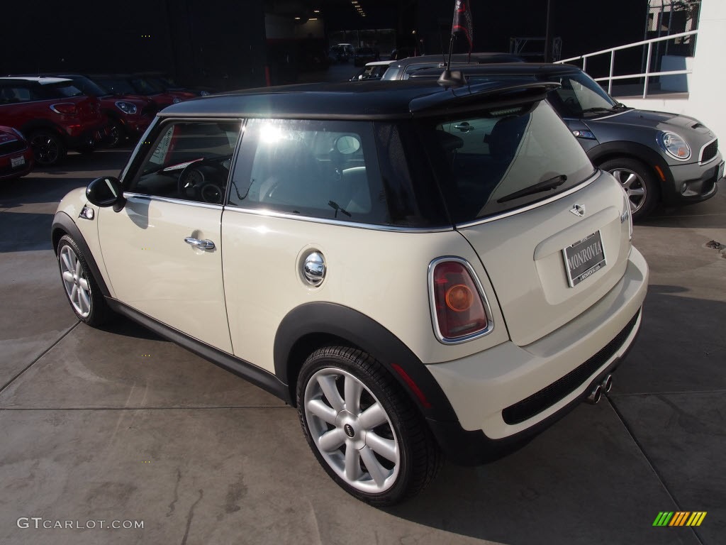2010 Cooper S Hardtop - Pepper White / Grey/Carbon Black photo #9