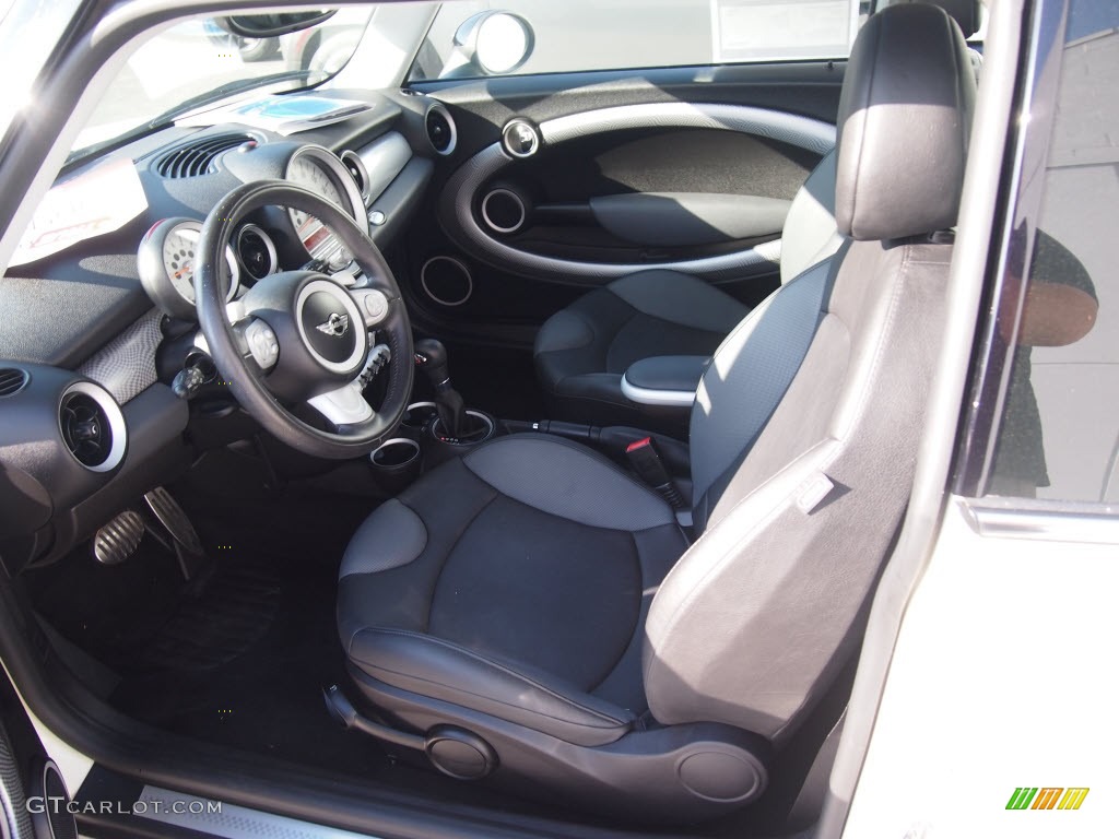 2010 Cooper S Hardtop - Pepper White / Grey/Carbon Black photo #12