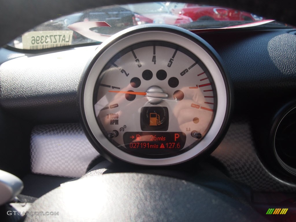 2010 Cooper S Hardtop - Pepper White / Grey/Carbon Black photo #18