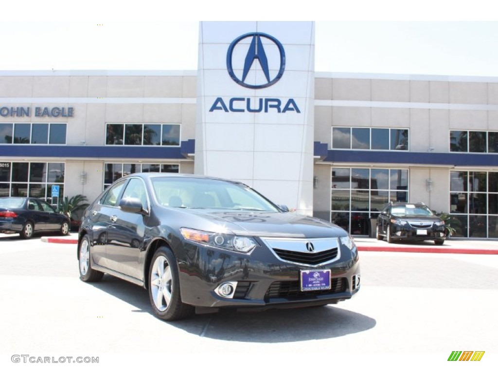 2013 TSX  - Graphite Luster Metallic / Graystone photo #1