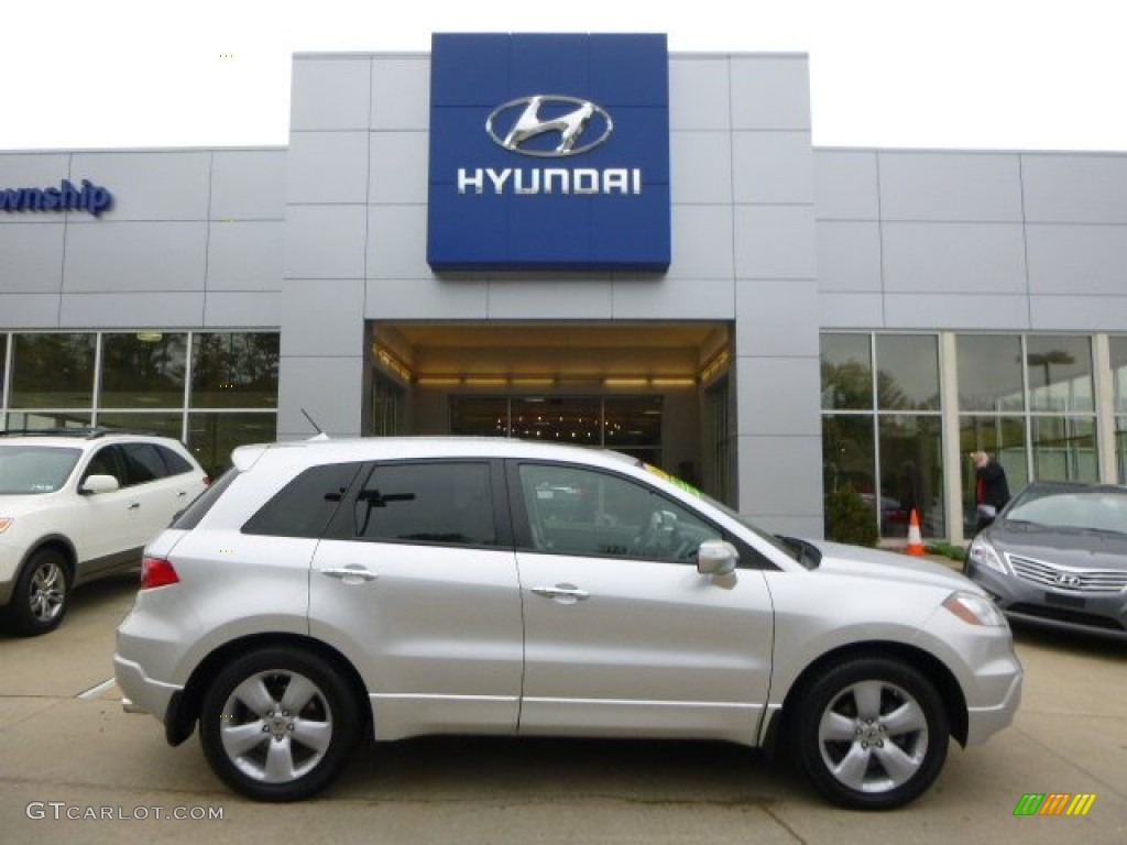 2008 RDX Technology - Alabaster Silver Metallic / Taupe photo #1