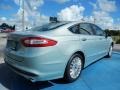 2013 Ice Storm Metallic Ford Fusion Hybrid SE  photo #3