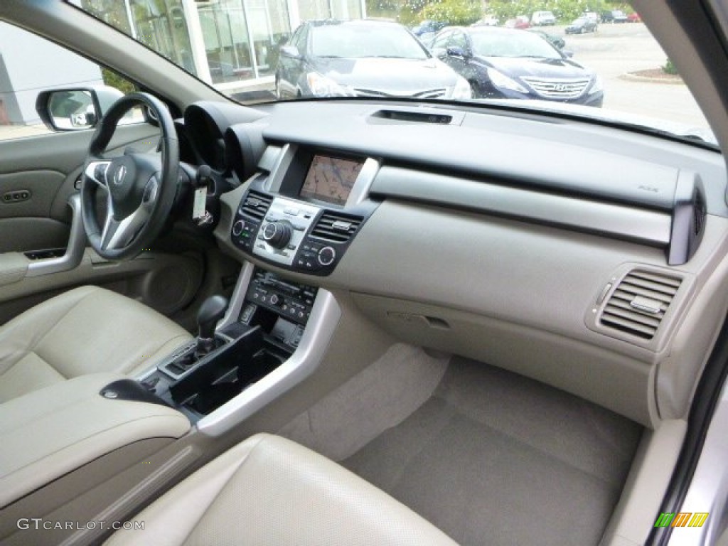 2008 Acura RDX Technology Taupe Dashboard Photo #86949325