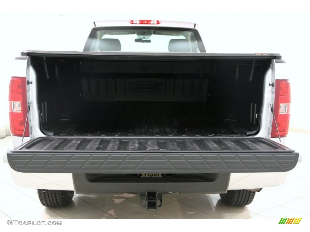 2012 Silverado 1500 Work Truck Regular Cab 4x4 - Silver Ice Metallic / Dark Titanium photo #10