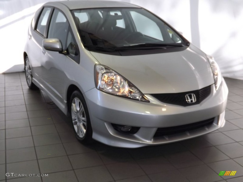 Alabaster Silver Metallic Honda Fit