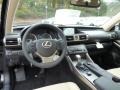 2014 Lexus IS Parchment Interior Dashboard Photo