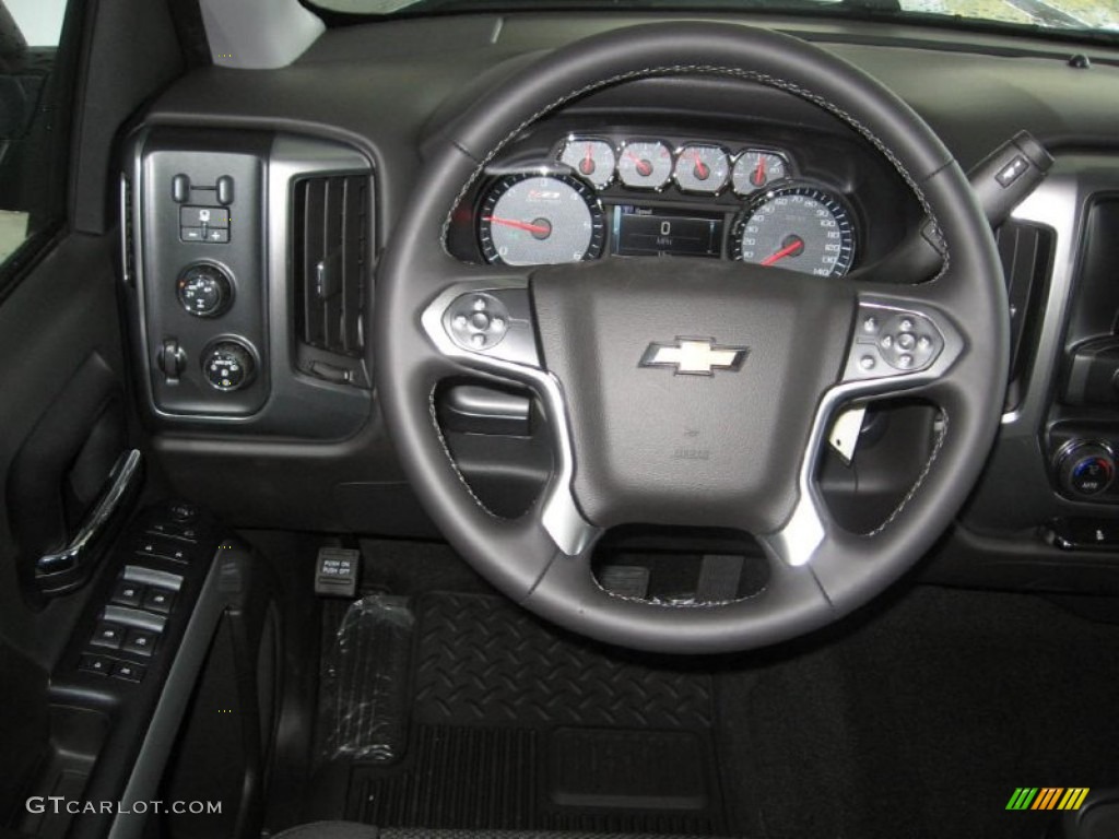 2014 Silverado 1500 LT Z71 Crew Cab 4x4 - Silver Ice Metallic / Jet Black photo #4