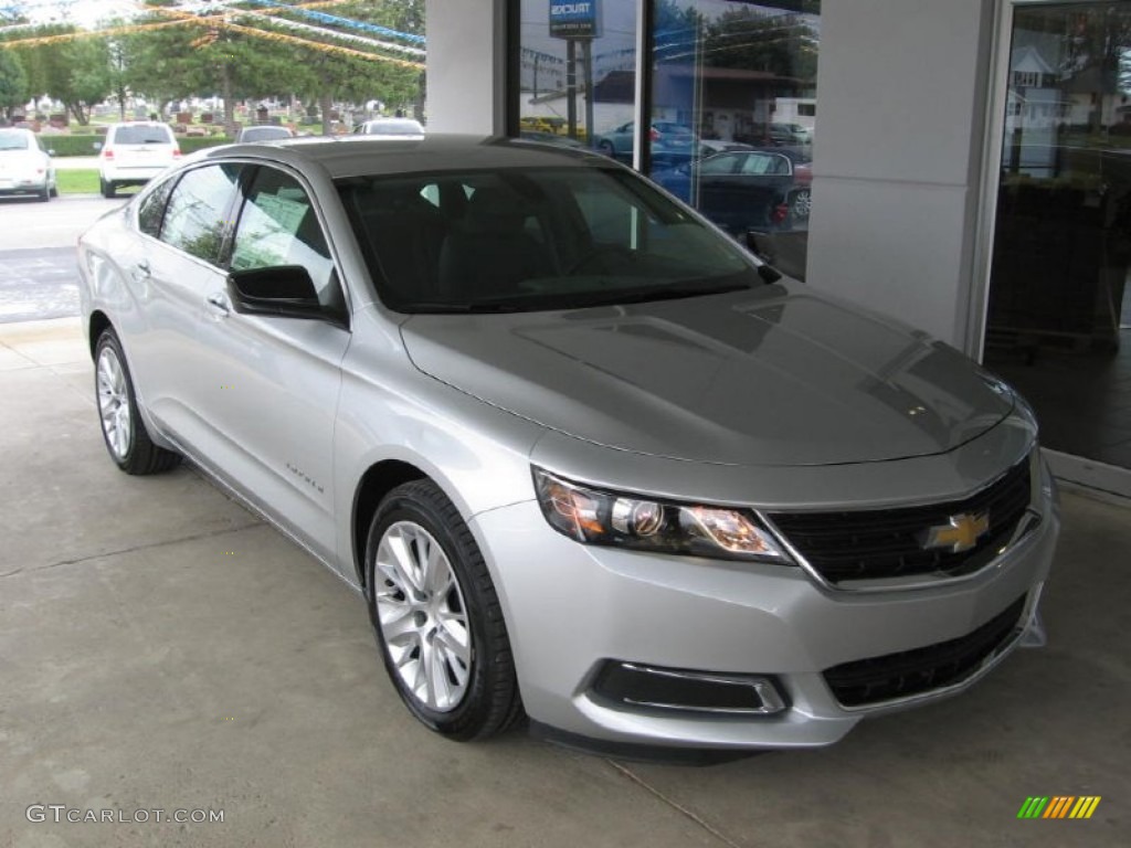2014 Impala LS - Silver Ice Metallic / Jet Black/Dark Titanium photo #1