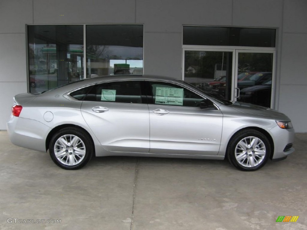 2014 Impala LS - Silver Ice Metallic / Jet Black/Dark Titanium photo #2