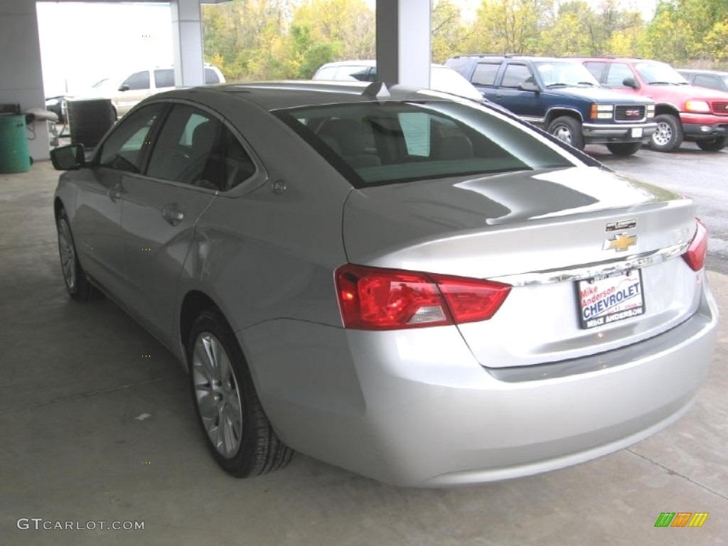 2014 Impala LS - Silver Ice Metallic / Jet Black/Dark Titanium photo #3