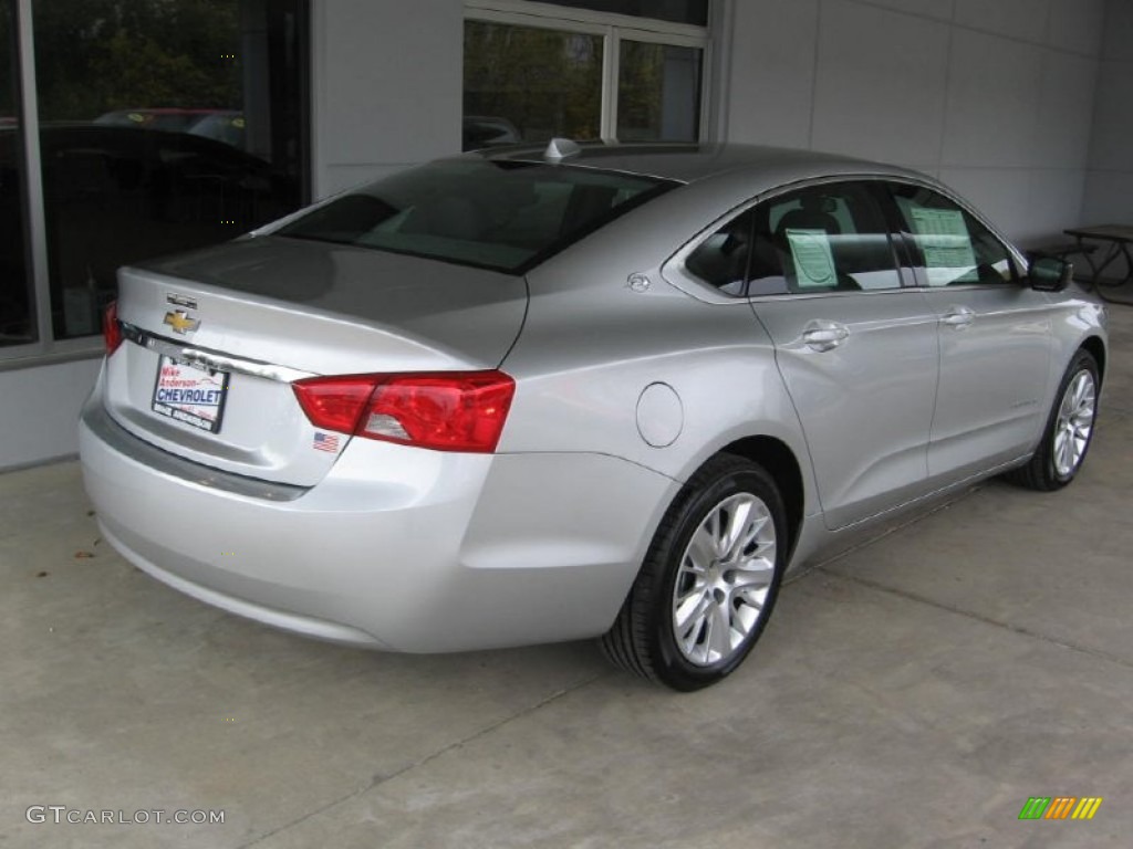 2014 Impala LS - Silver Ice Metallic / Jet Black/Dark Titanium photo #17