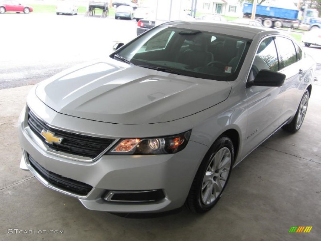 2014 Impala LS - Silver Ice Metallic / Jet Black/Dark Titanium photo #19