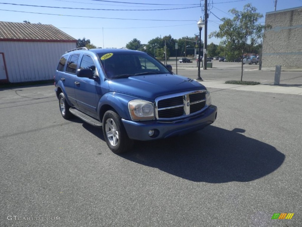 2004 Durango SLT 4x4 - Atlantic Blue Pearl / Medium Slate Gray photo #1