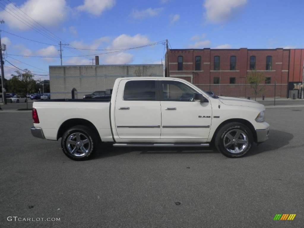 2010 Ram 1500 SLT Crew Cab 4x4 - Cool Vanilla / Dark Slate/Medium Graystone photo #2