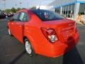 2012 Victory Red Chevrolet Sonic LS Sedan  photo #3