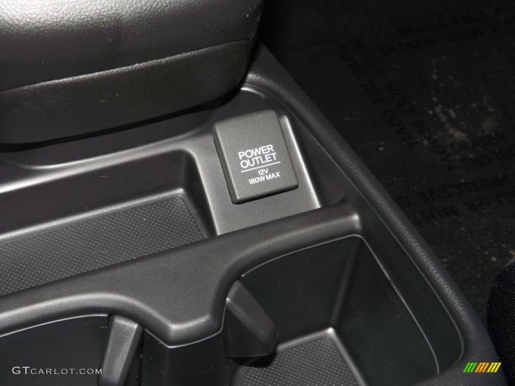 2014 CR-V LX - Crystal Black Pearl / Black photo #19