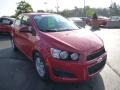 2012 Victory Red Chevrolet Sonic LS Sedan  photo #7