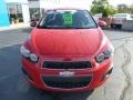 2012 Victory Red Chevrolet Sonic LS Sedan  photo #8