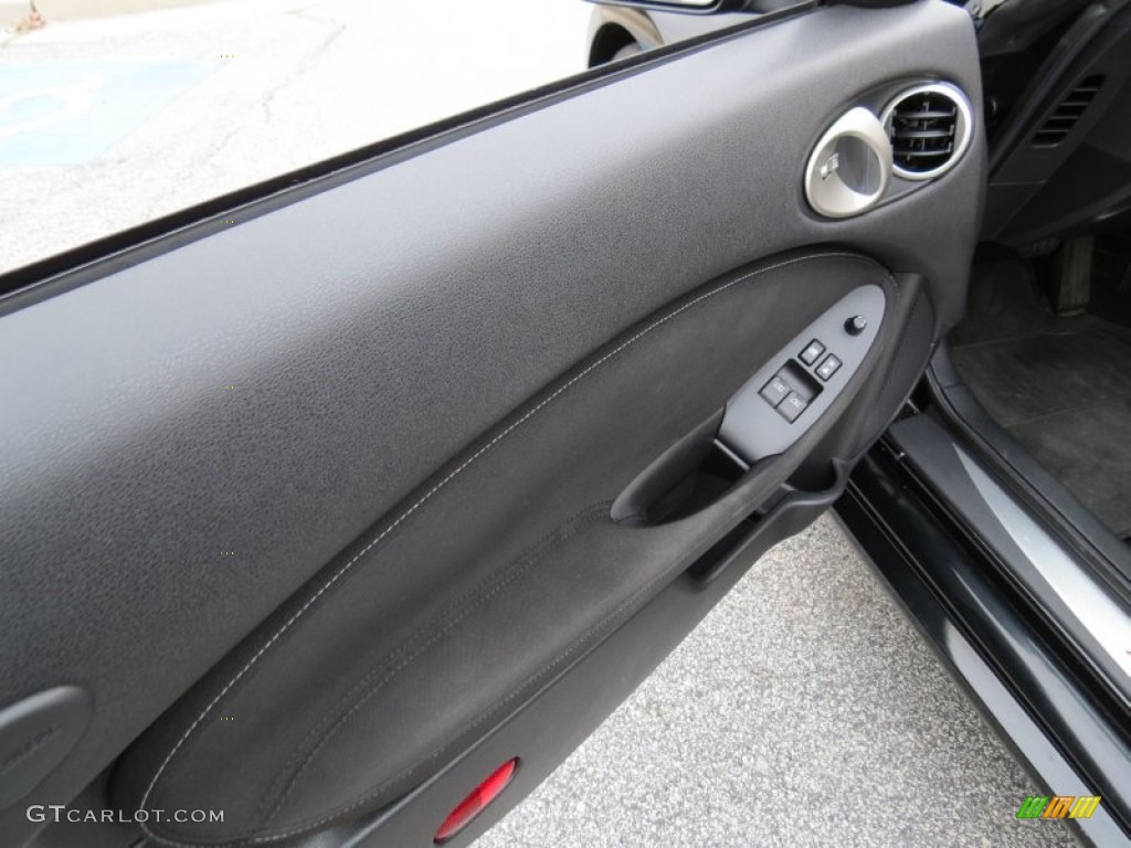 2010 370Z Roadster - Magnetic Black / Black Cloth photo #11