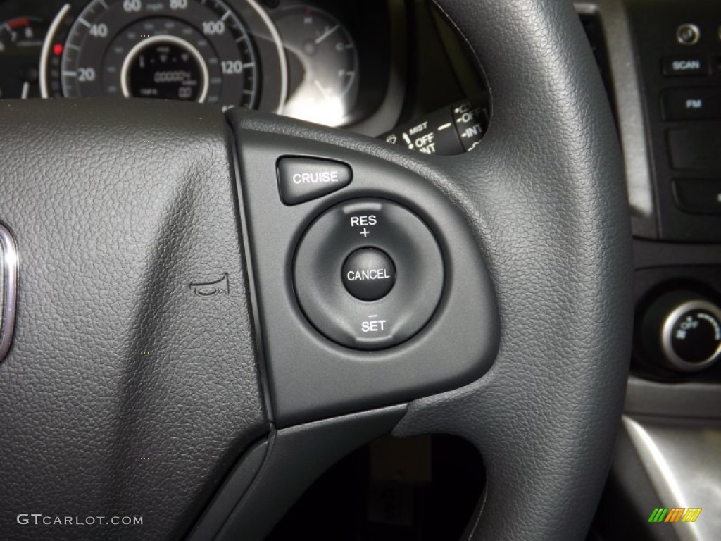 2014 CR-V LX - Crystal Black Pearl / Black photo #23