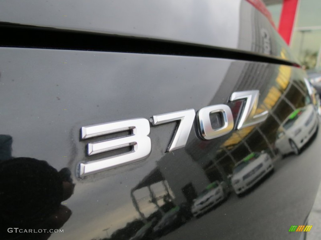 2010 370Z Roadster - Magnetic Black / Black Cloth photo #13