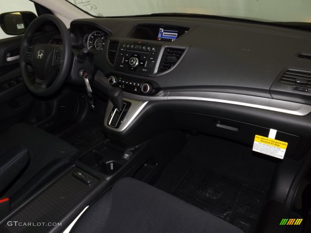 2014 CR-V LX - Crystal Black Pearl / Black photo #31