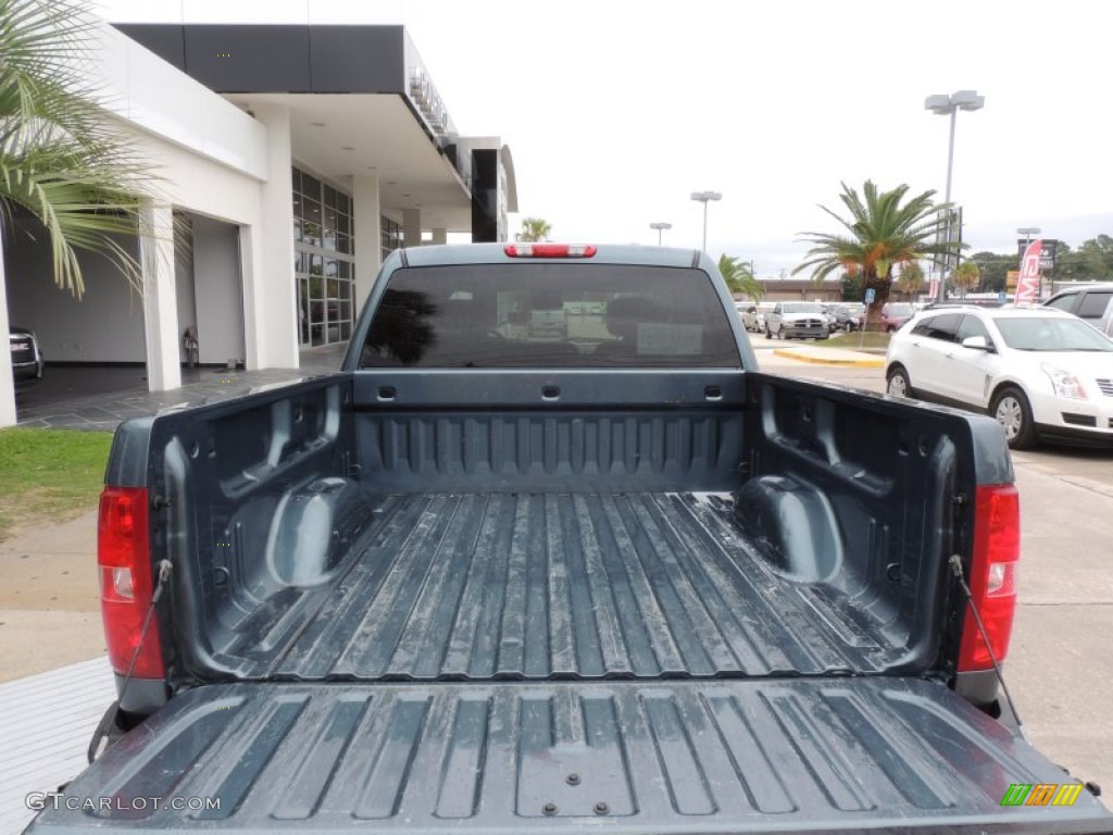 2007 Silverado 1500 LT Crew Cab - Blue Granite Metallic / Ebony Black photo #4