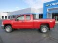 2007 Victory Red Chevrolet Silverado 2500HD LT Extended Cab 4x4  photo #2
