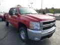 2007 Victory Red Chevrolet Silverado 2500HD LT Extended Cab 4x4  photo #7