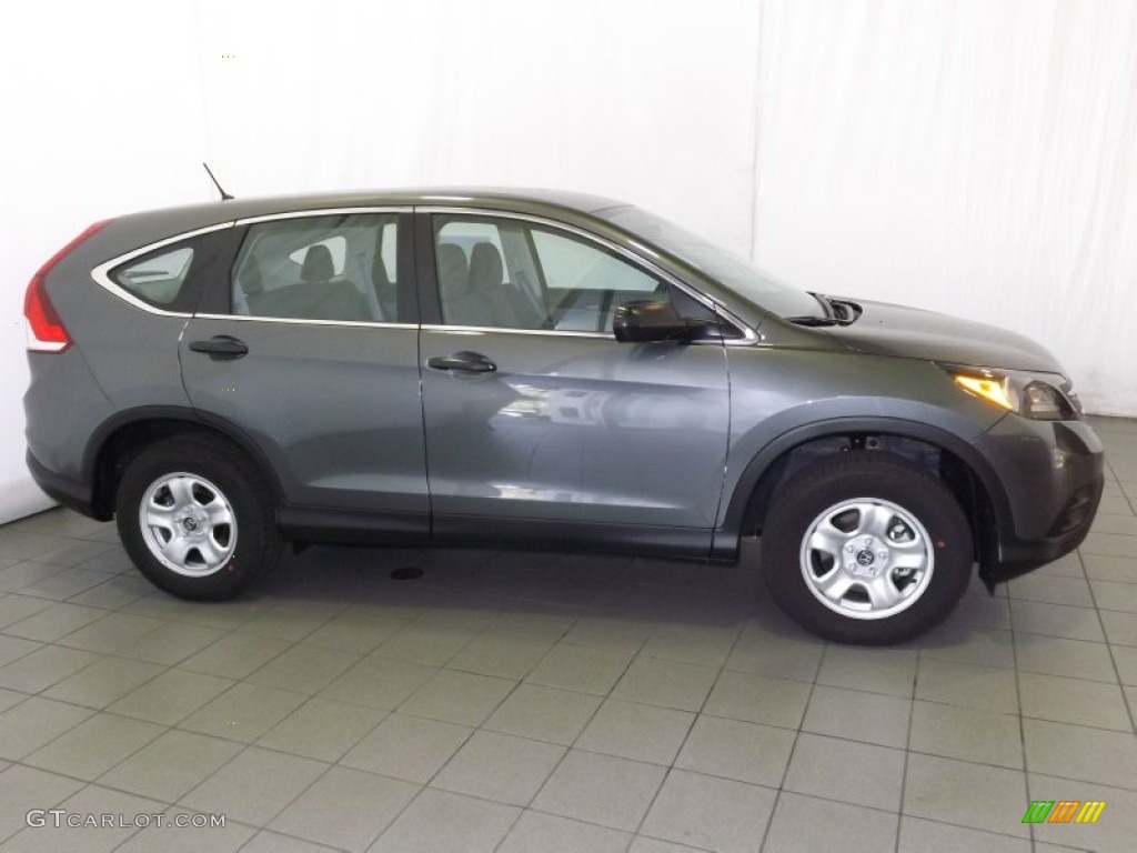 2014 CR-V LX - Polished Metal Metallic / Gray photo #5