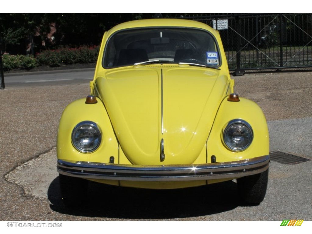 1968 Beetle Coupe - Yellow / Black photo #2