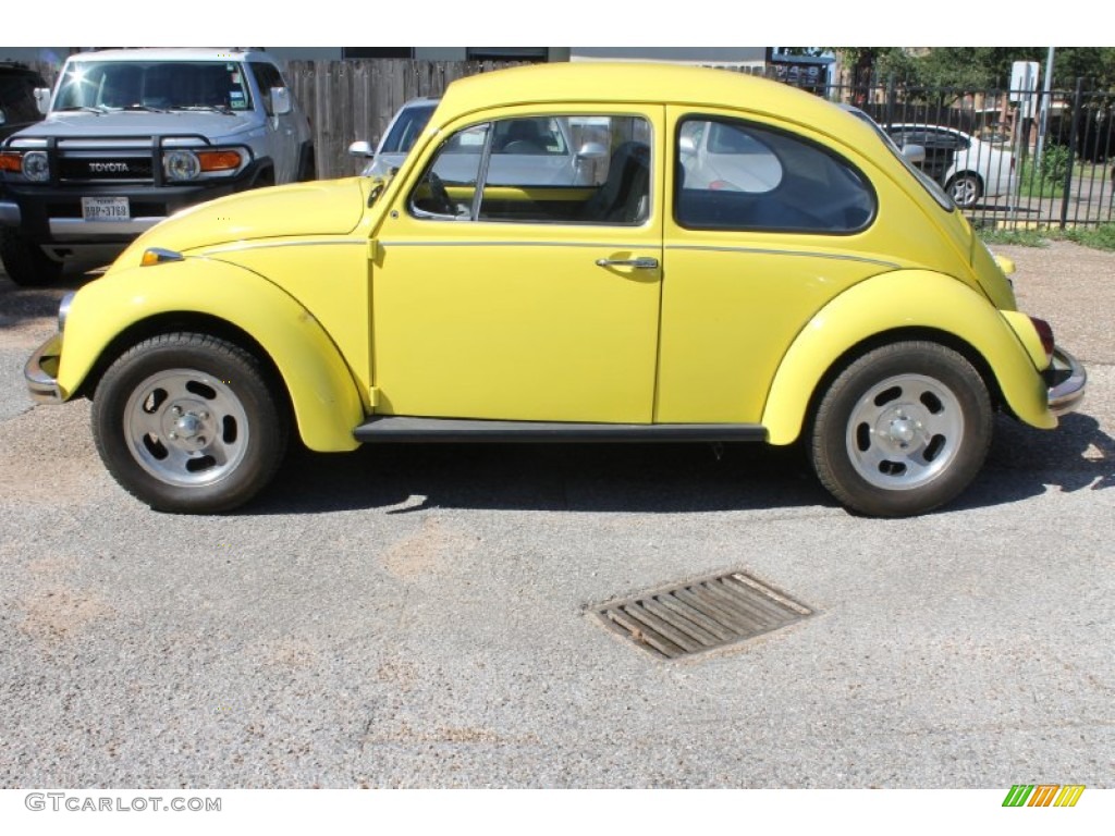 1968 Beetle Coupe - Yellow / Black photo #5