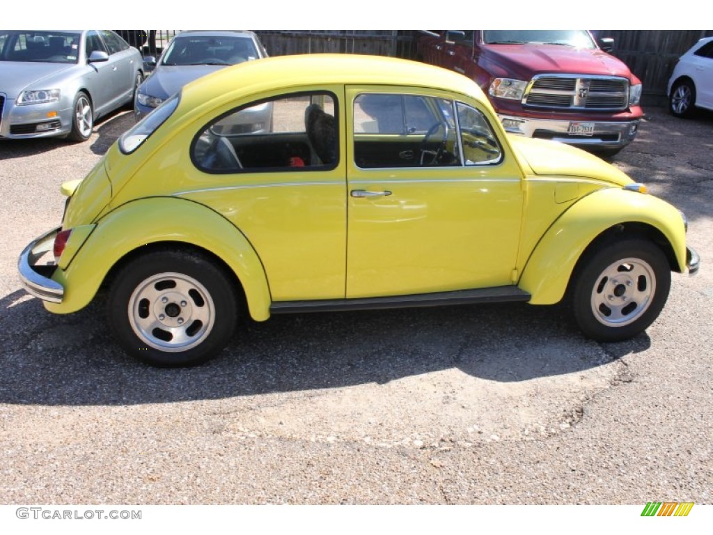 1968 Beetle Coupe - Yellow / Black photo #11