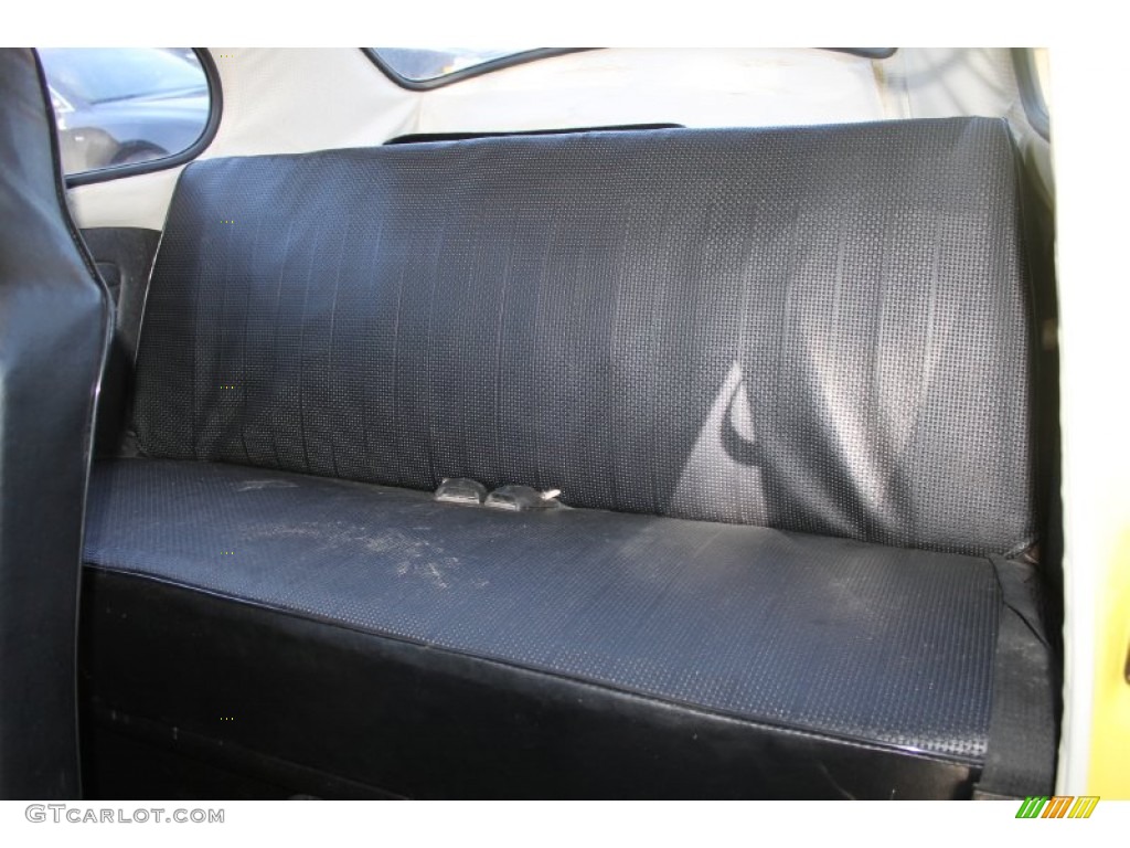 1968 Volkswagen Beetle Coupe Rear Seat Photo #86957647