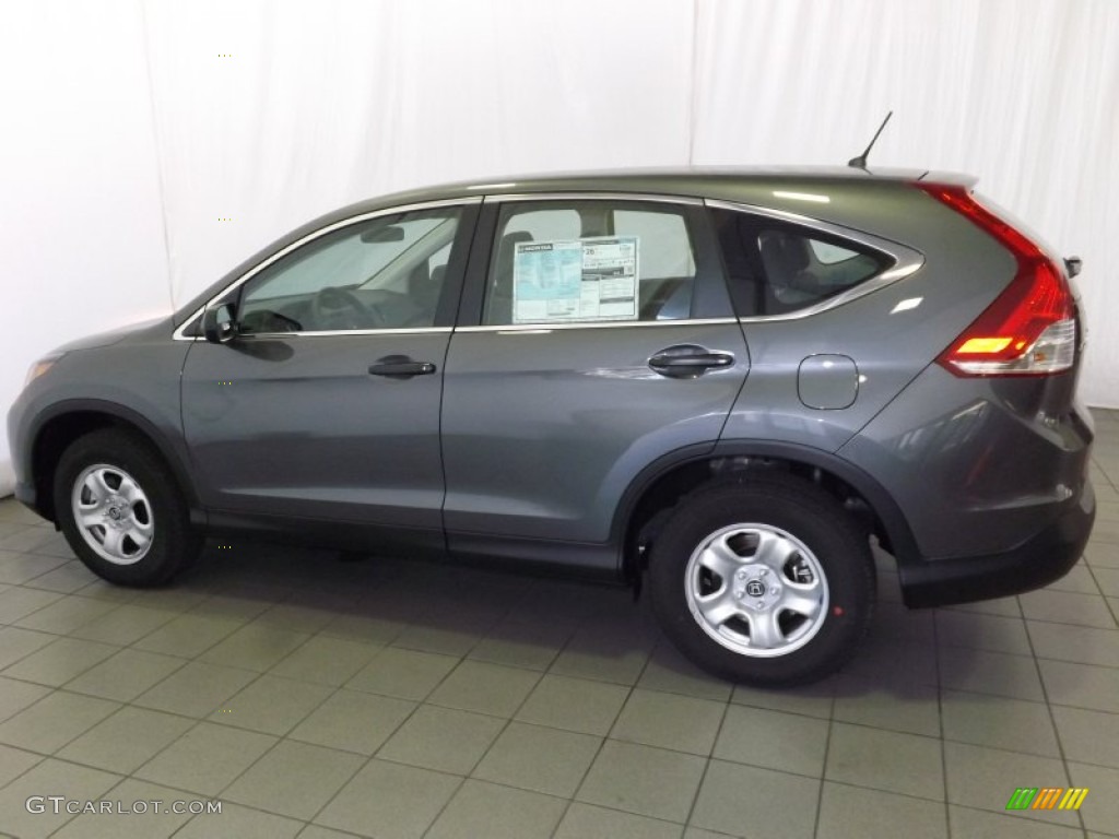 2014 CR-V LX - Polished Metal Metallic / Gray photo #8