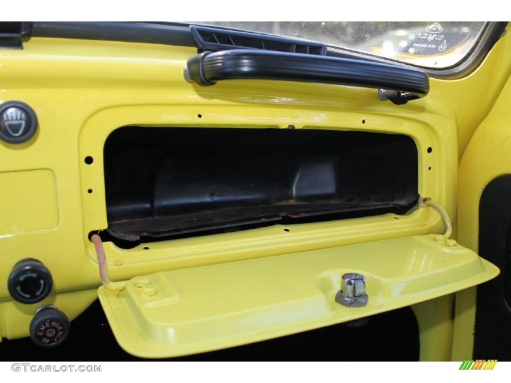 1968 Beetle Coupe - Yellow / Black photo #24