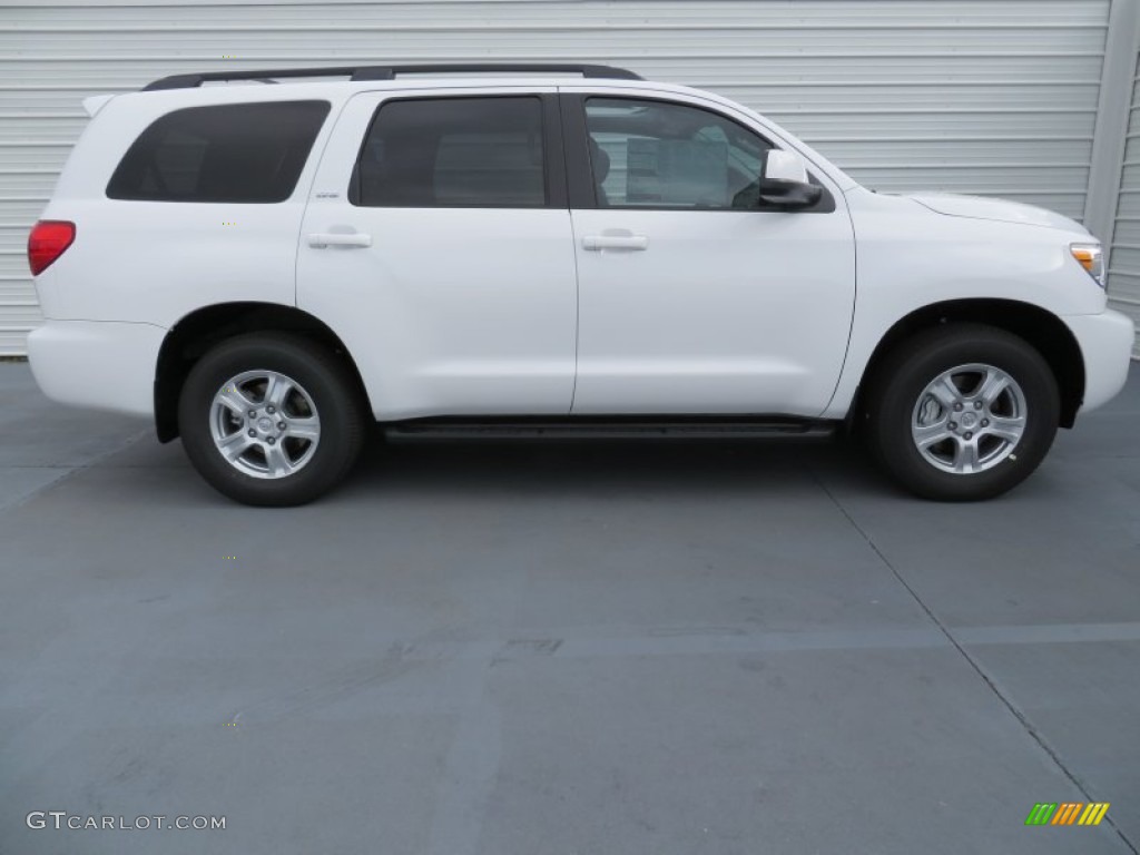 Super White 2014 Toyota Sequoia SR5 Exterior Photo #86959036