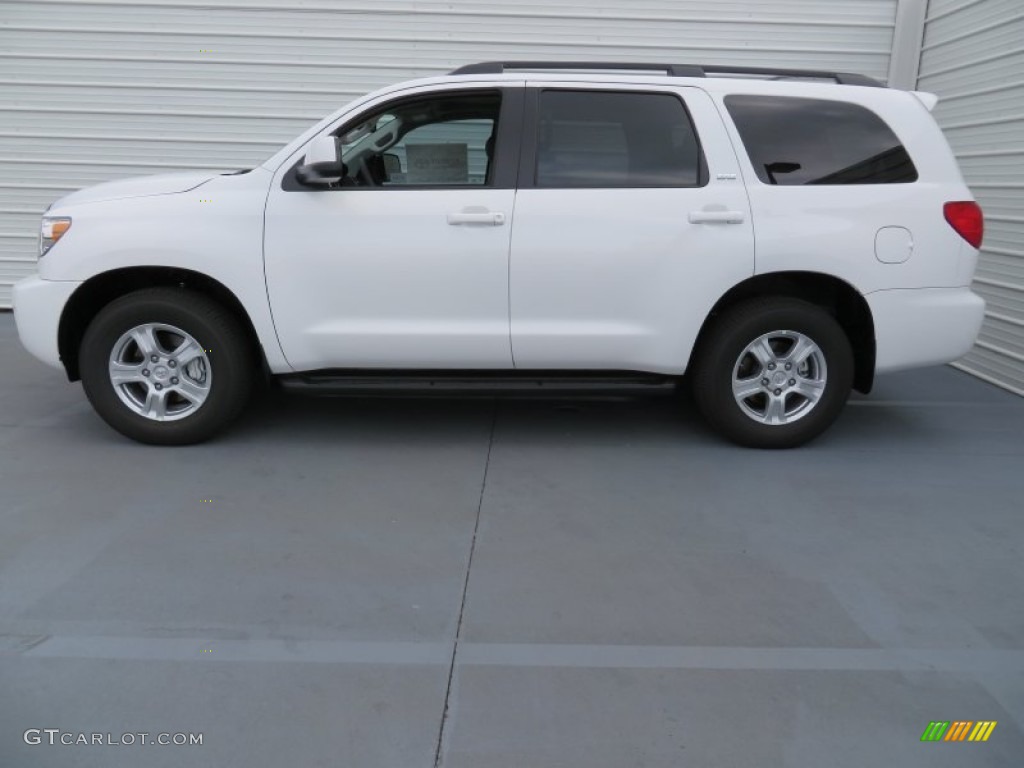 Super White 2014 Toyota Sequoia SR5 Exterior Photo #86959101