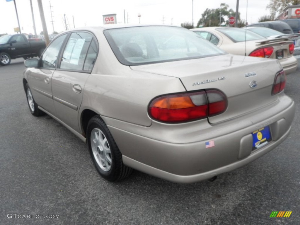 1999 Malibu LS Sedan - Black / Medium Gray photo #5