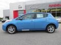 2013 Blue Ocean Nissan LEAF SV  photo #2