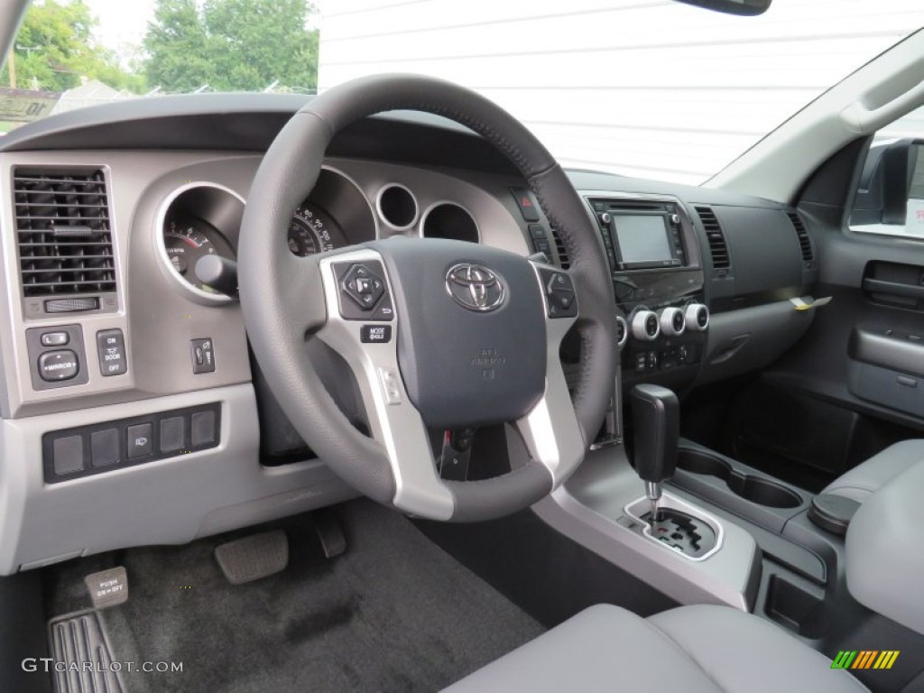 2014 Toyota Sequoia SR5 Graphite Dashboard Photo #86959726