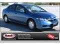 Atomic Blue Metallic - Civic Hybrid Sedan Photo No. 1