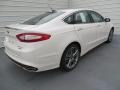 2014 White Platinum Ford Fusion Titanium  photo #4