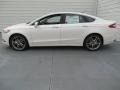 2014 White Platinum Ford Fusion Titanium  photo #6