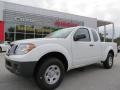 Glacier White - Frontier S King Cab Photo No. 1