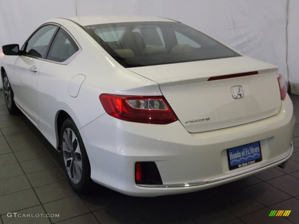 2014 Accord LX-S Coupe - White Orchid Pearl / Ivory photo #7