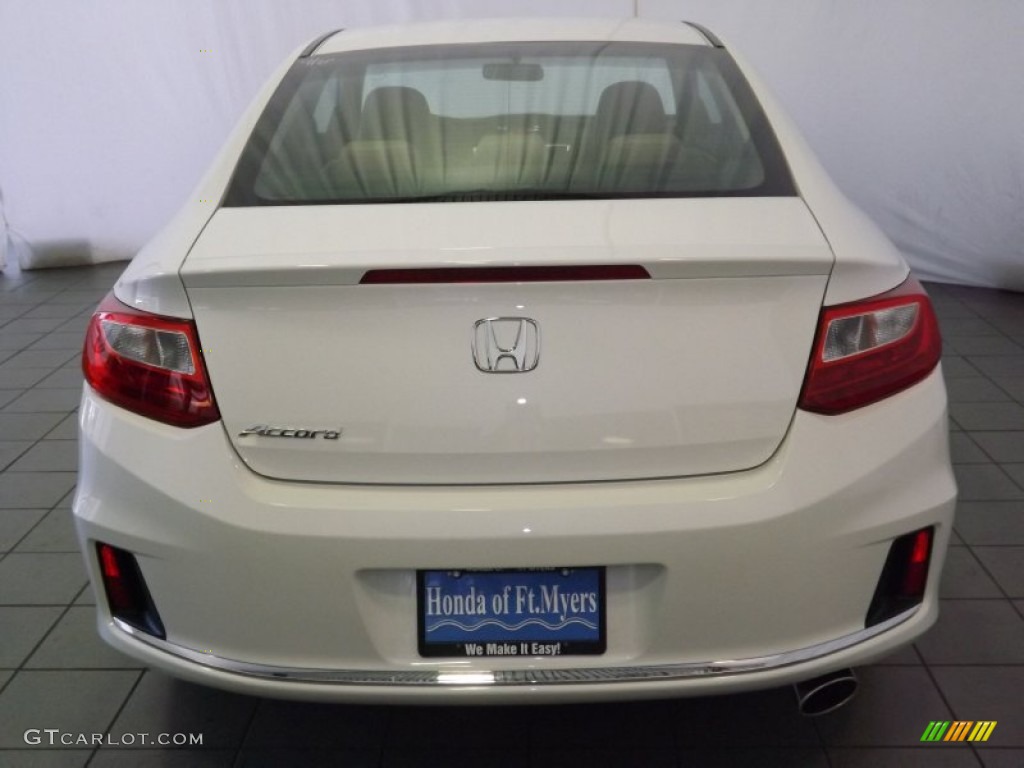 2014 Accord LX-S Coupe - White Orchid Pearl / Ivory photo #8